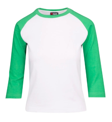 Picture of RAMO, Ladies 3/4 Sleeve Raglan Tee